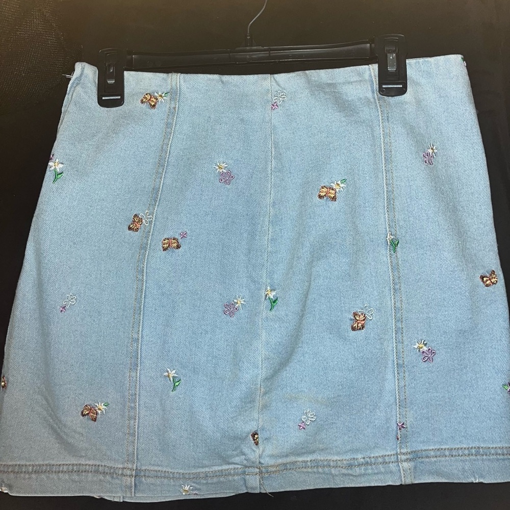 Tinseltown denim skirt